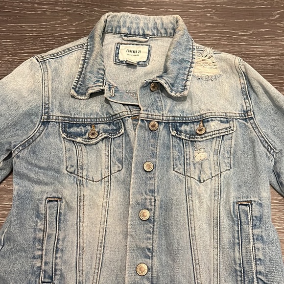 Forever 21 denim jacket - Picture 3 of 4